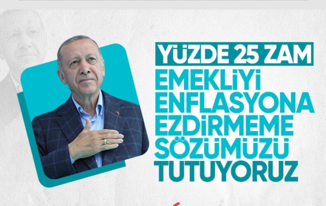 Keşke insan aklıyla alay etmeseydin reis o kılıçtaroglunun işiydi " ya zaten enflasyon zammı %20 siz o eklediğiniz %5i çok abartmıyormusunuz? Memura %82 emekliye %5 9 milyon insanı yok etmenin en kolay yolu degilmi sayın cumhurbaşkanım?