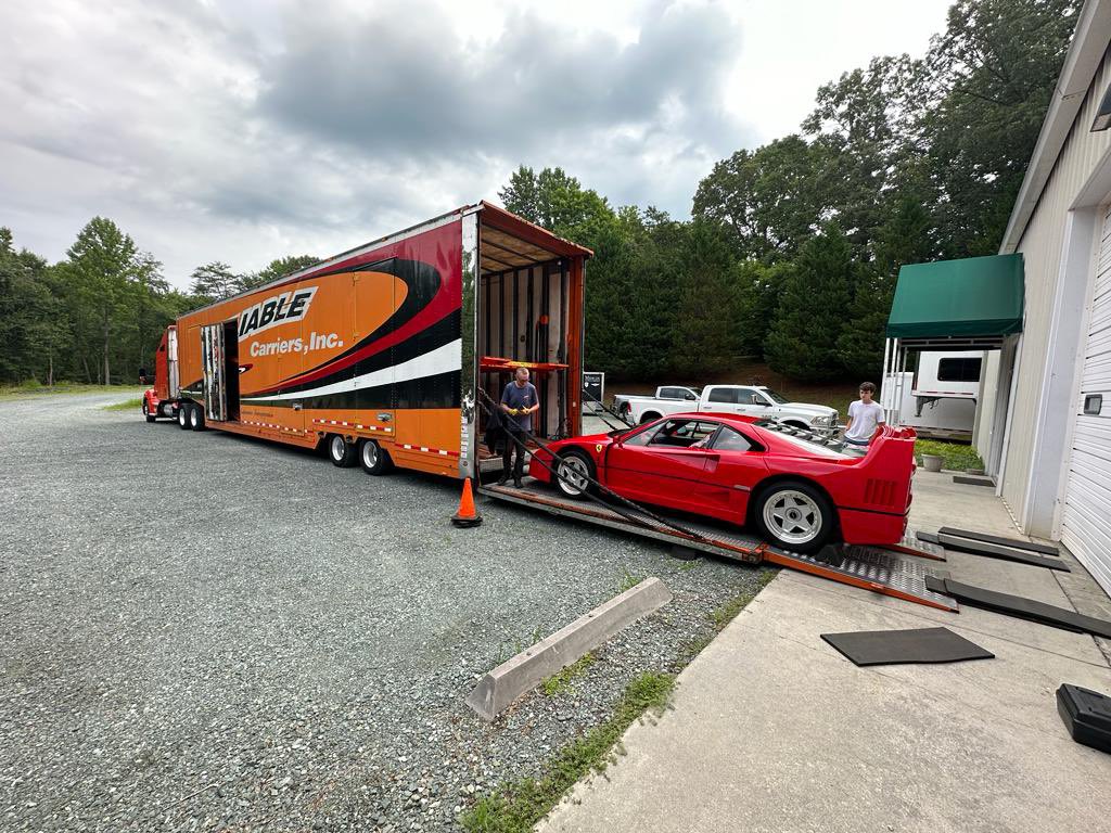 TomHartleyjnr's tweet photo. Meanwhile, somewhere in America we’ve just bought back a phenomenal F40 that we sold a few years ago. Just 3,100km from new and one of the great original surviving examples!
#F40 #BuyingIcons #ReferenceCar #Incoming #THJ #OnlyTheBestCars https://t.co/QUN0em81pD