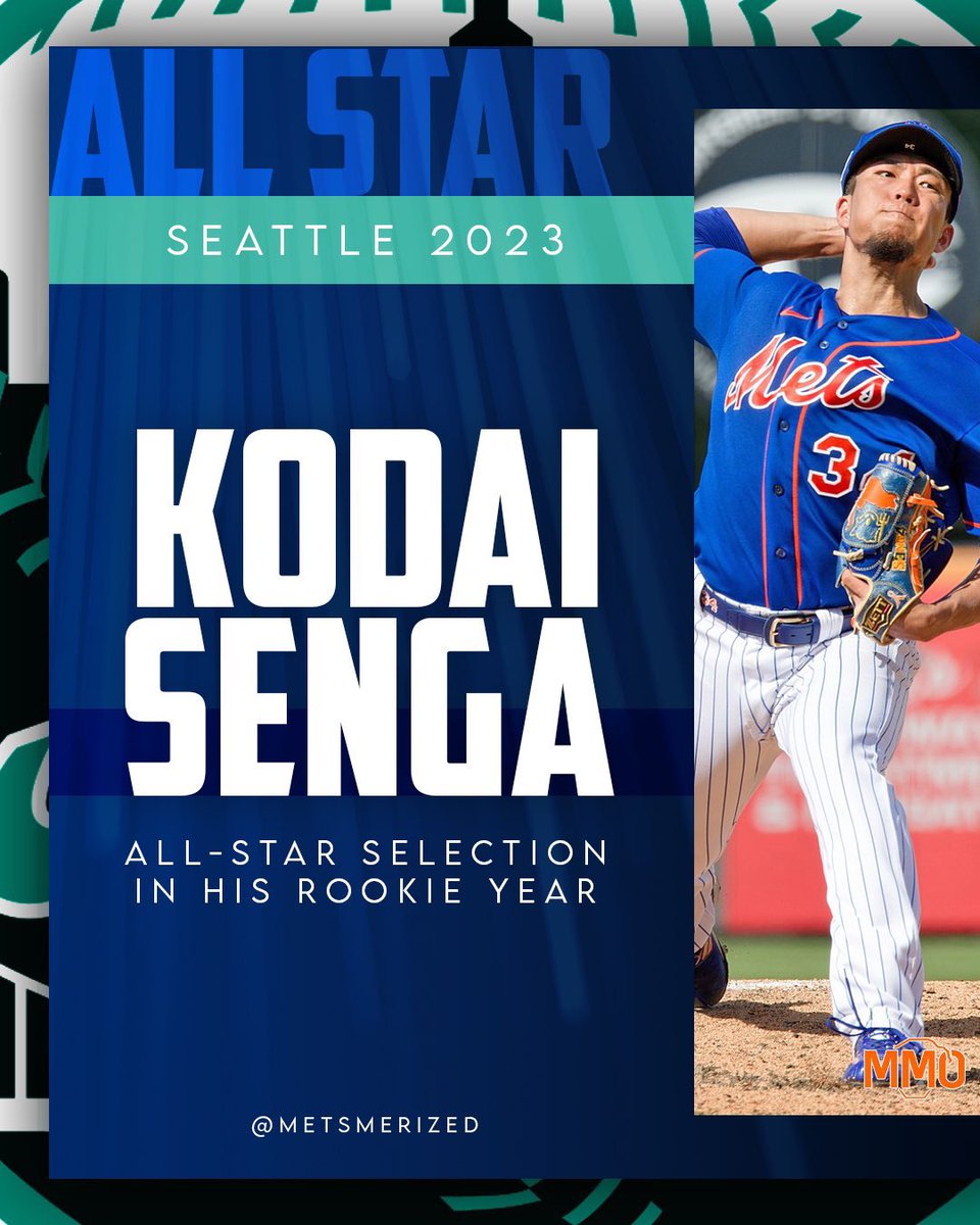 Metsmerized's tweet photo. Congrats to @kodaisenga on being selected to the All Star team in his first MLB season! #LGM https://t.co/hRT8AHBH8C
