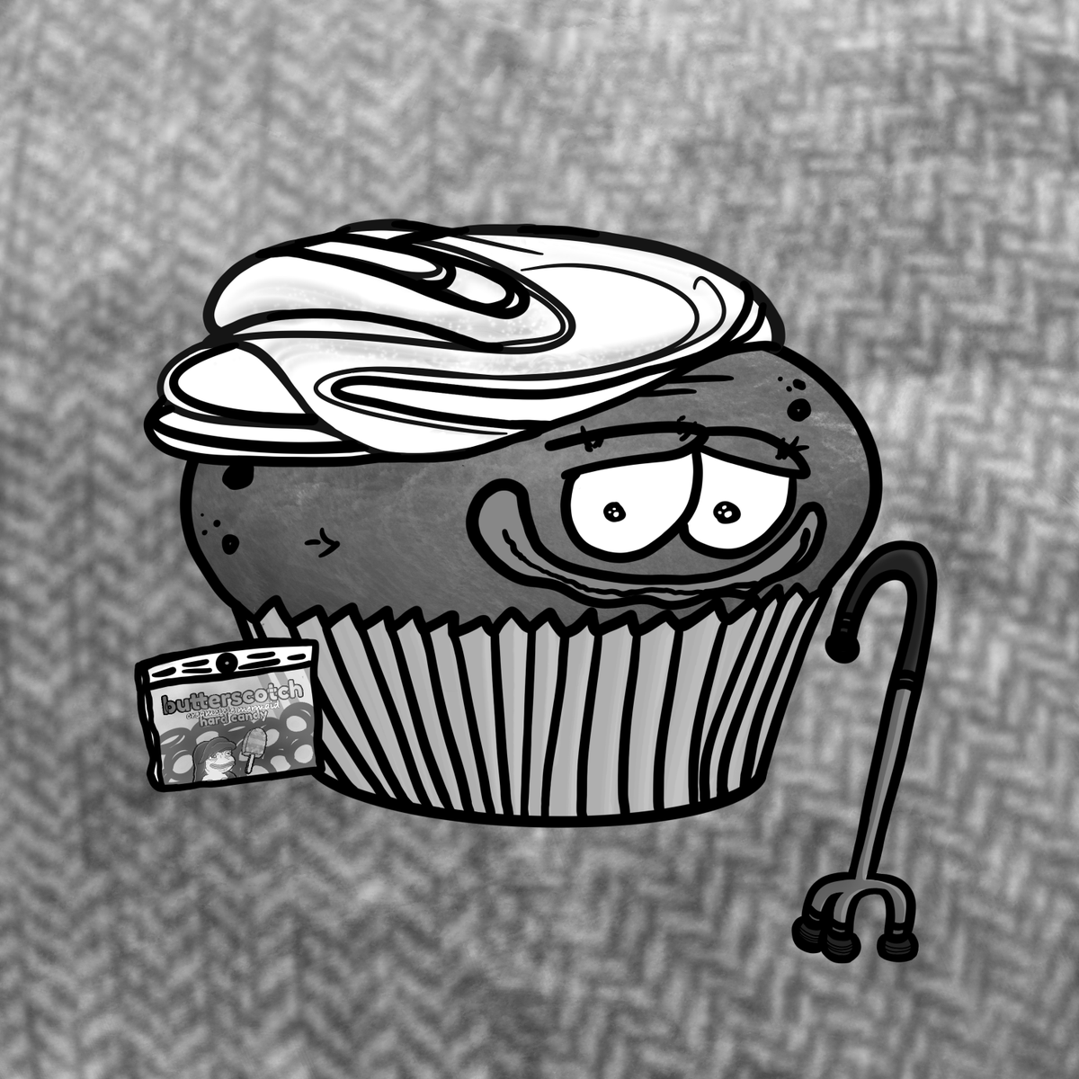 Special Delivery! 🧁Melvinton Stallone - MuFFin #8
Yummy credit to GrandMoffMonkey1 for some cute moji power on the Hard Candies!!

A Baker's Dozen MuFFins were just sent out to 12 random holders of the CCCMP (plus Moff got number 1)

Check your wallets WAHOO! <a href="/WAX_io/">WAX</a>