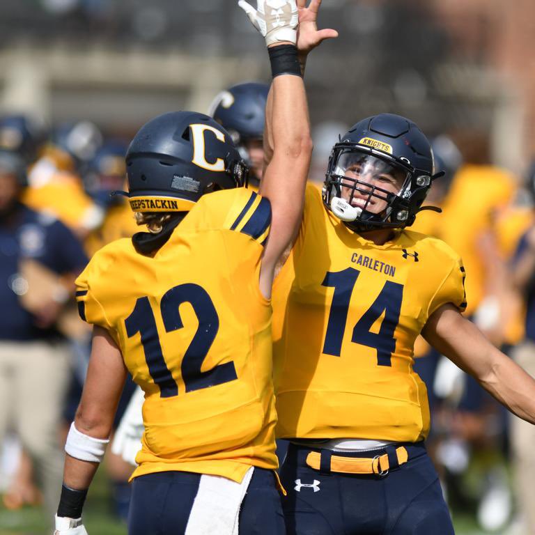 tysontimms88's tweet image. #AGTG After a great conversation with @CoachKent56 I’m blessed to receive an offer from Carleton College 
#KeepStackin

@RecruitAledo @ocrobbyjones 
@CarletonFB @CoachJournell