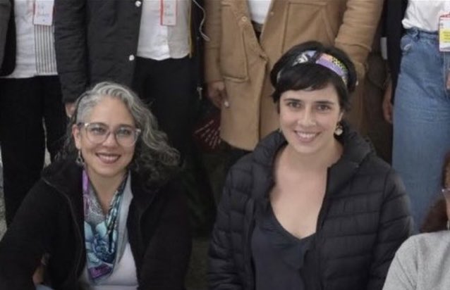 jonatantamayop's tweet photo. Pizarro y violeta 

una expresa odiar y repudiar la policía 
la otra Violeta puso una bomba en el Centro Comercial Andino de Bogotá en el año 2017, además de matar 3 mujeres 

ambas a favor del aborto y la legalización de la mariguana, ambas amigas de Daniel Mendoza, Holman morris, matador, el profe, Sanabria, todos estos denunciados por maltrato a las mujeres 
pero ellas se hacen llamar feministas 

recuerden el feminismo va en contra de la mujer y a favor del lesbianismo y el maltrato a ellas