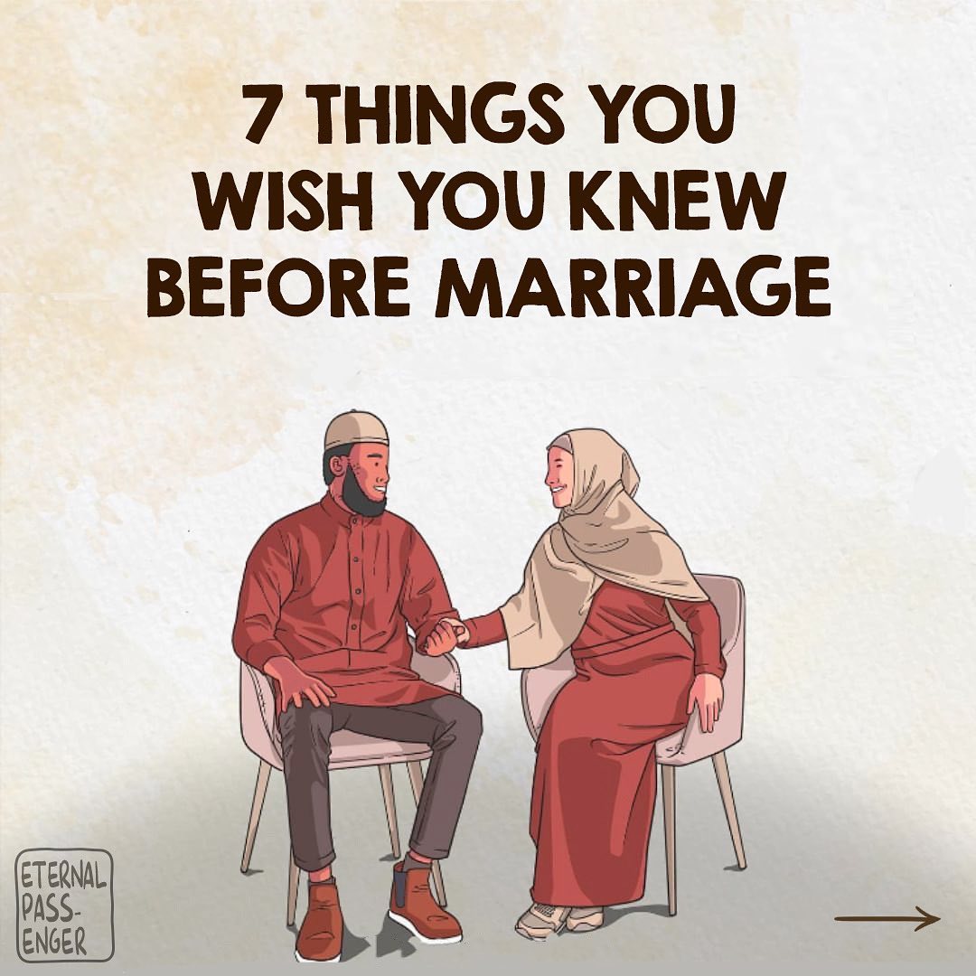 7️⃣Things You Wish You Knew Before Marriage.👰🌹😍❤️ THREAD.