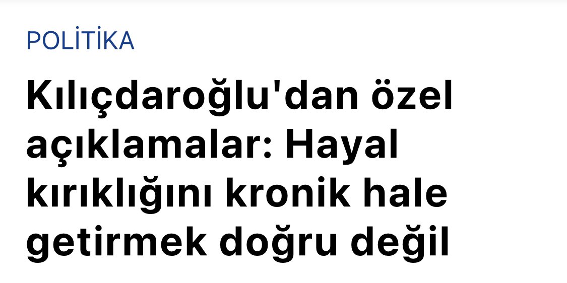 Kemal beyin kronikleşmemiş hayal kırıklıkları…<a href="/kilicdarogluk/">Kemal Kılıçdaroğlu</a> 
Ya kronik ne demek anlamını bilmiyor..
Ya hayal kırıklığı yaşamıyor!!!

12 Eylül 2010
12 Haziran 2011
7 Haziran 2015
1 Kasım 2015
16 Nisan 2017
24 Haziran 2018
14 Mayıs 2023
28 Mayıs 2023