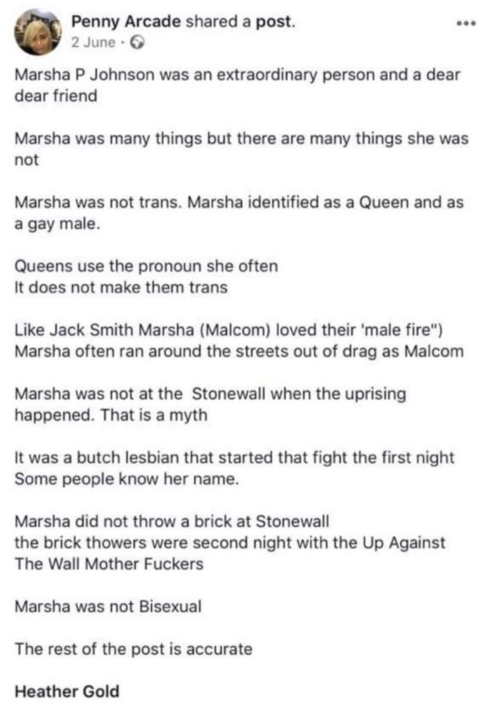 @AugustAdultArt @AidanTheJester Wrong. According to people who actually knew him personally they will tell you he wasn't trans. Here's one person who knew him well as a dear friend. I know a couple people who also knew him and they said he never identified as a trans woman! He identified as a gay drag queen!