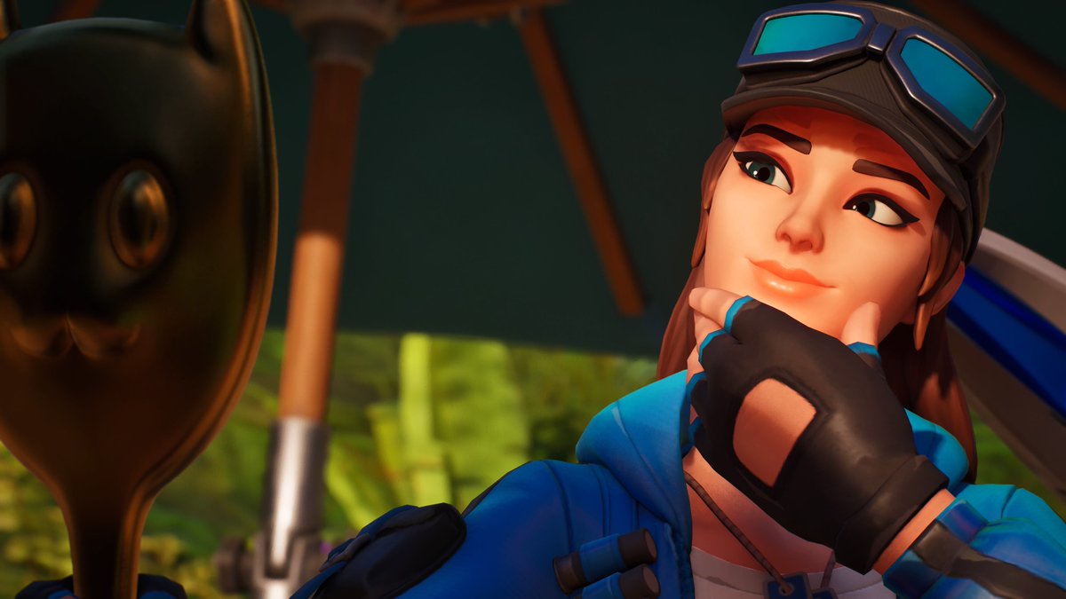 zensmedias's tweet photo. She’s the treasure! ✨

#fortnite #fortniteart #fortography #fortnitewilds #cloudstriker https://t.co/lEfKfToSBX