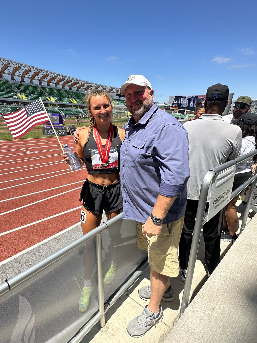 🚨 Abby - Elmore🚨 

With a HUGE PR of 2:23.45 in the 800m run, <a href="/abby_elmore2/">Abby Elmore</a> finished 2nd in the Heptathlon at the <a href="/usatf/">USATF</a> U20 championships! 

Abby has qualified for the USA U20 National Team and will compete at the Pan-American U20 Championships in August in Puerto Rico!