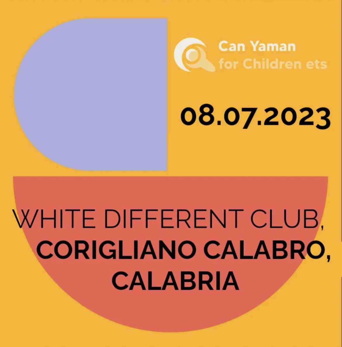 📌”Break the Wall Tour" - The White Different Club of Corigliano Calabro will welcome  #CanYaman and his association #CanYamanForChildren for fundraising event tonight: 8the July 2023

#CanYaman and his team will be present at the event from 2-4 a.m.