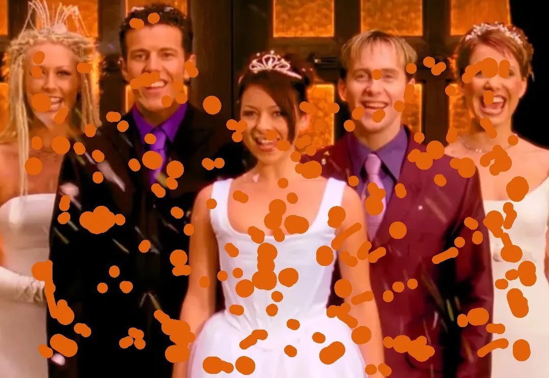 imshanereaction's tweet photo. 🚨 Just Stop Oil have gatecrashed the wedding of Steps in the music video for Tragedy https://t.co/qNW4BE613H