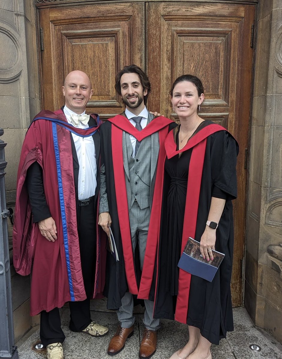 Matt Bailey (@edinburgh_renal) on Twitter photo Love this photo. Kudos to <a href="/DrGeoKrilis/">Georgios Krilis</a> on Graduation day & to his supervisor, my esteemed colleague <a href="/jesivy/">Dr Jess Ivy</a>. The paper is coming and it’s amazing 😉 Love this photo. Kudos to <a href="/DrGeoKrilis/">Georgios Krilis</a> on Graduation day & to his supervisor, my esteemed colleague <a href="/jesivy/">Dr Jess Ivy</a>. The paper is coming and it’s amazing 😉