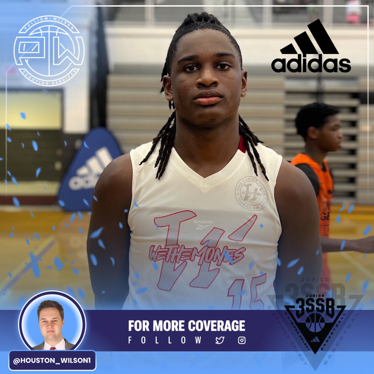 <a href="/Jr3SSB/">Jr 3SSB</a> We Them Ones (FL) had a statement type win in their opening game of the <a href="/Jr3SSB/">Jr 3SSB</a> Nationals against GymWork Elite (NJ) and 2029 Jah’mir Wallace had a lot to do with that finishing with over 20 points. His size and ability to finish over smaller defenders will be tough to stop the