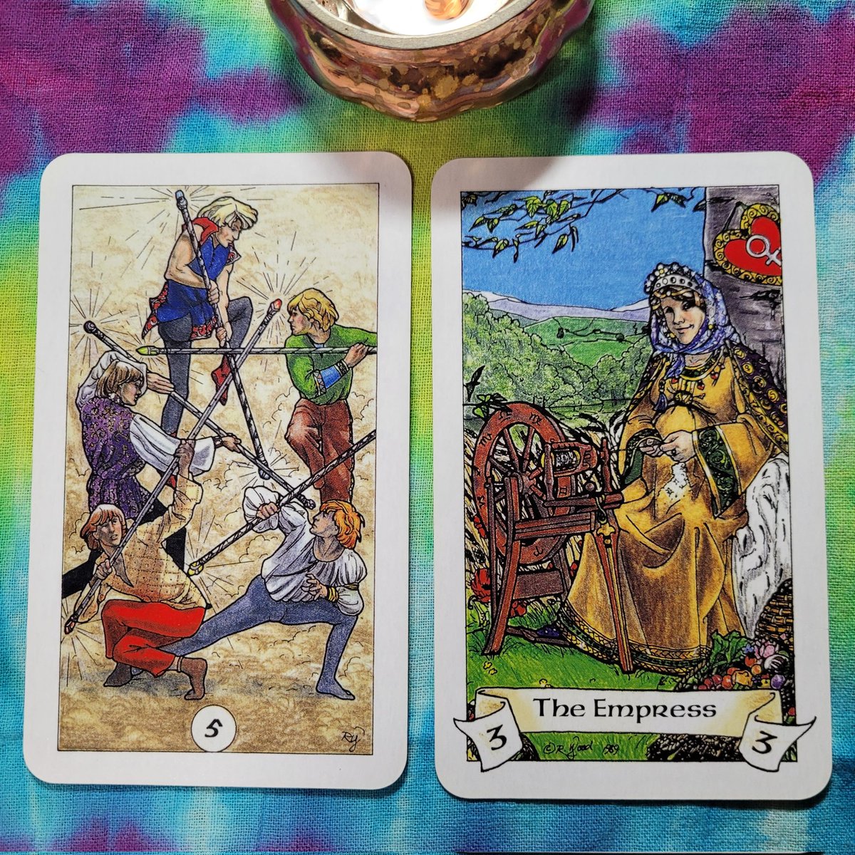 OldCrowTarot's tweet photo. Apply creativity to any conflict that arises today.  Try to find common ground that nurtures empathy. You have an innate capacity to bring harmony to the situation. https://t.co/9AdySplQEL