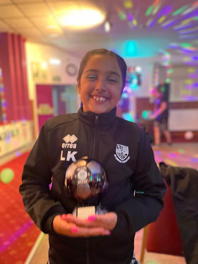 My daughter's first ever football presentation, I'm so proud of her. She even wanted to wear green eye shadow. I've fallen in love again with our game watching my beautiful daughter fall in love with it. #proudcoach #prouddad