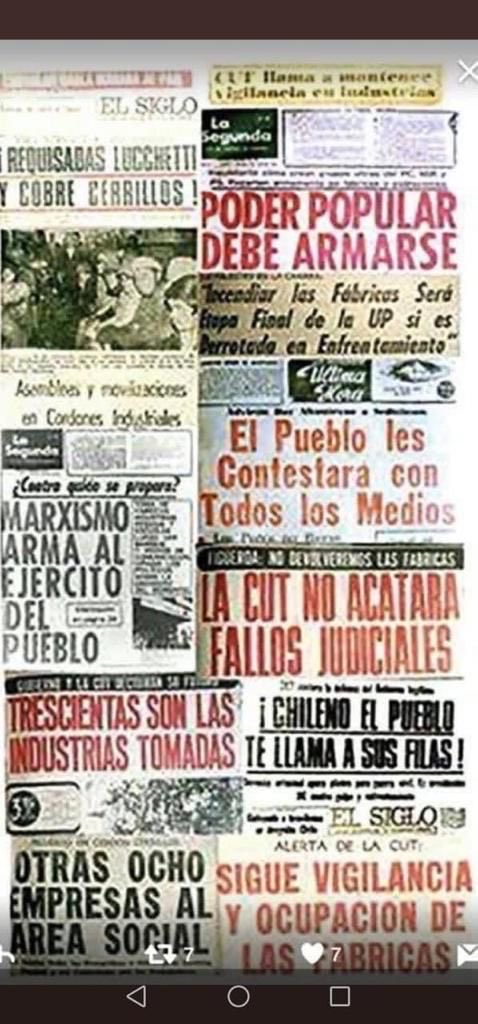 WenaChile's tweet photo. Allende quería matar a todos los que no pensaran como el, planeaba una guerra civil entre Chilenos, si 
no intervienen los Militares Chile sería una dictadura marxista, peor que Cuba 

https://t.co/L7Hfsi8pCy