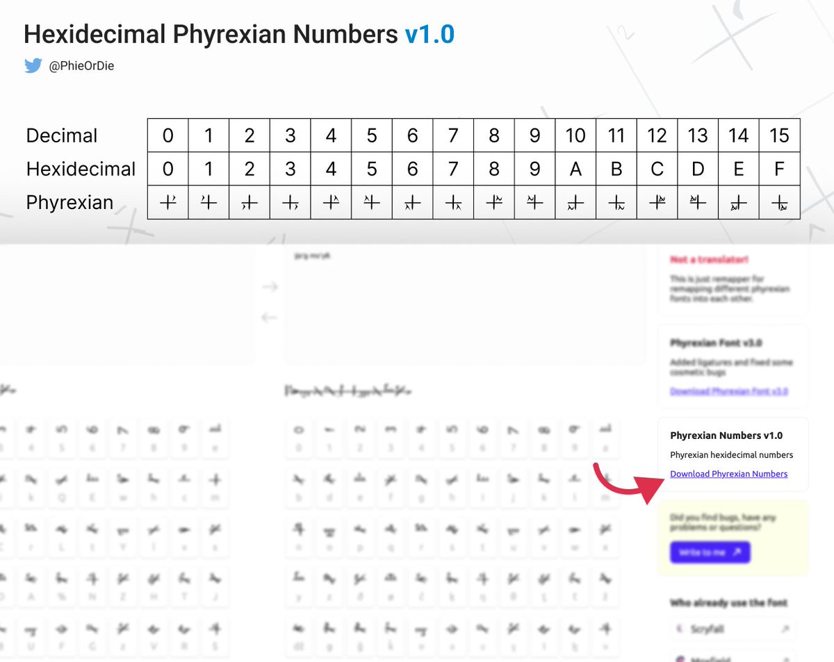 PhieOrDie's tweet photo. Phyrexian numbers are here!
https://t.co/xujwK6TpjX

#PhyrexianLanguage #PhyrexianNumbers #AllWIllBeOne https://t.co/rDRKRPTJfq