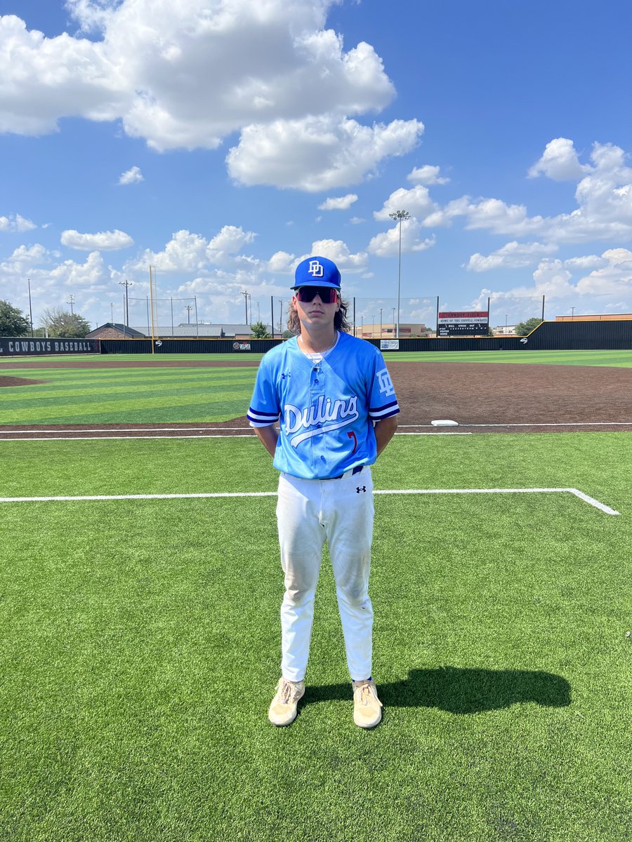 FiveToolTexas's tweet photo. F: @DulinsTX 2024 Smith 4, OSP Baseball 2024 Red 3
PoG: @frattgran 2-3, 2B
Pitcher: Christopher McDaniel 3 IP, 5K, H https://t.co/vWayBZCQjF