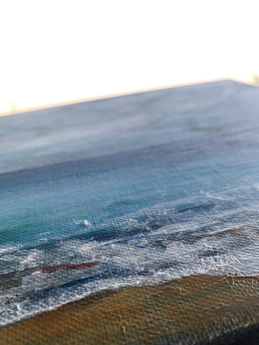 sharedlights's tweet image. 🟦 Blue Seascape of the South of France and more particularly those of a magnificent spot that is #Marseille. 
I use two painting techniques - oil paint and acrylic. 
Paint today, cotton canvas &amp;amp; acrylic.