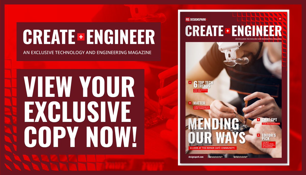 RSDesignSpark's tweet photo. The week of giving continues.
We now have an exclusive Page turner for those of you on our DesignSpark Creator or Engineer packages.
Get access to exclusive content now!
Check it out.
https://t.co/Ok3VghcO6q
#Engineering #Magazine #DSCreator #DSEngineer https://t.co/8c65lQa2Sf