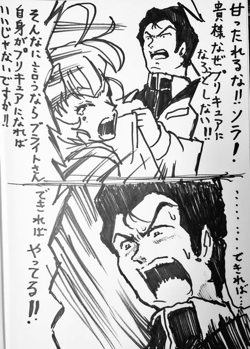プリキュア大好きブライトさん('ー`)