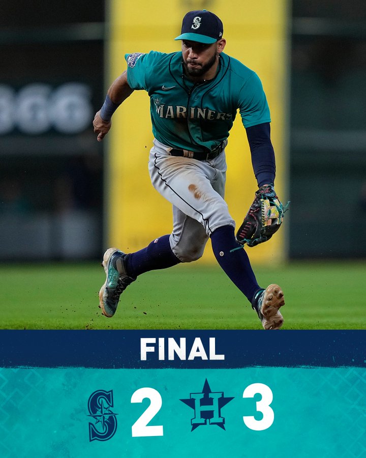 FINAL: Astros 3, Mariners 2