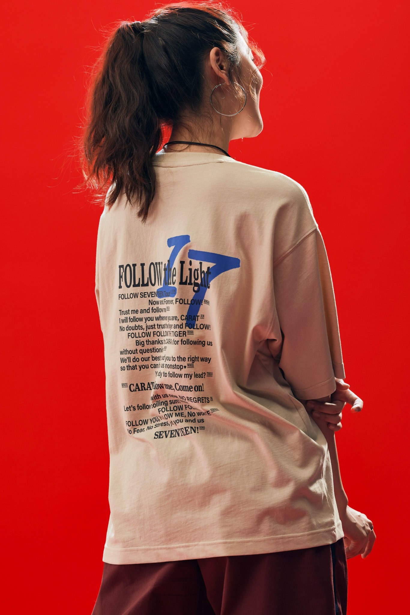 SEVENTEEN FOLLOW the Light Tシャツ 新品 未開封 SEVENTEEN FOLLOW LIGHT Tシャツ 新品未使用タグ付き Mサイズ
