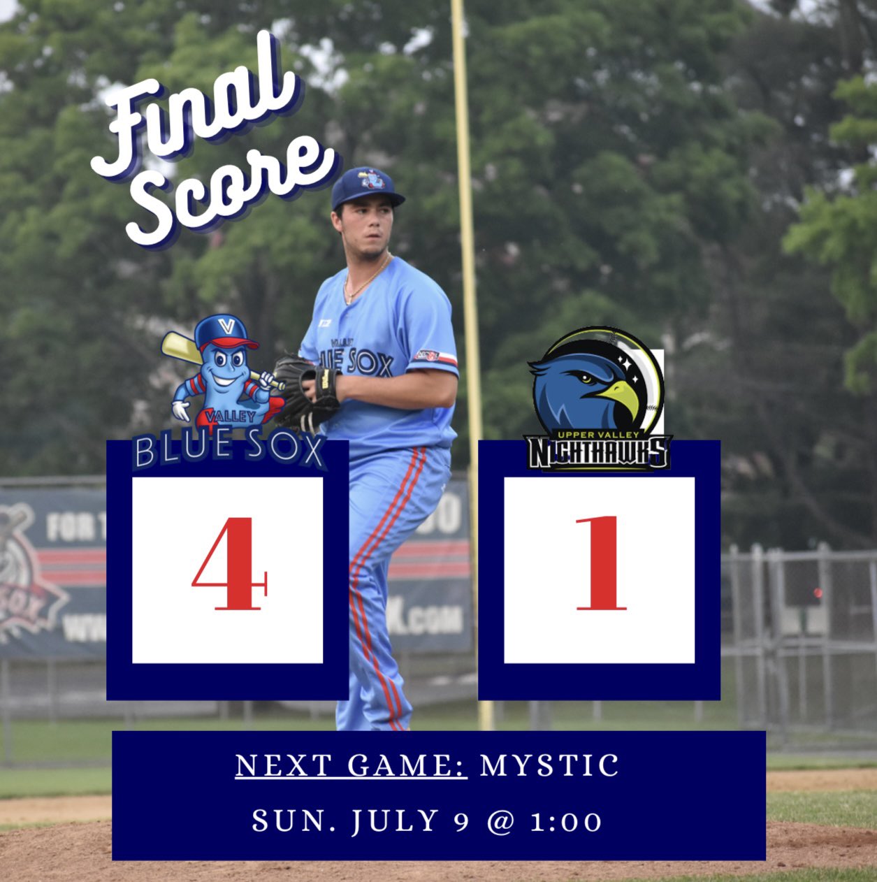 Valley Blue Sox on Twitter "And that’s another clean sweep 🧹 https//t