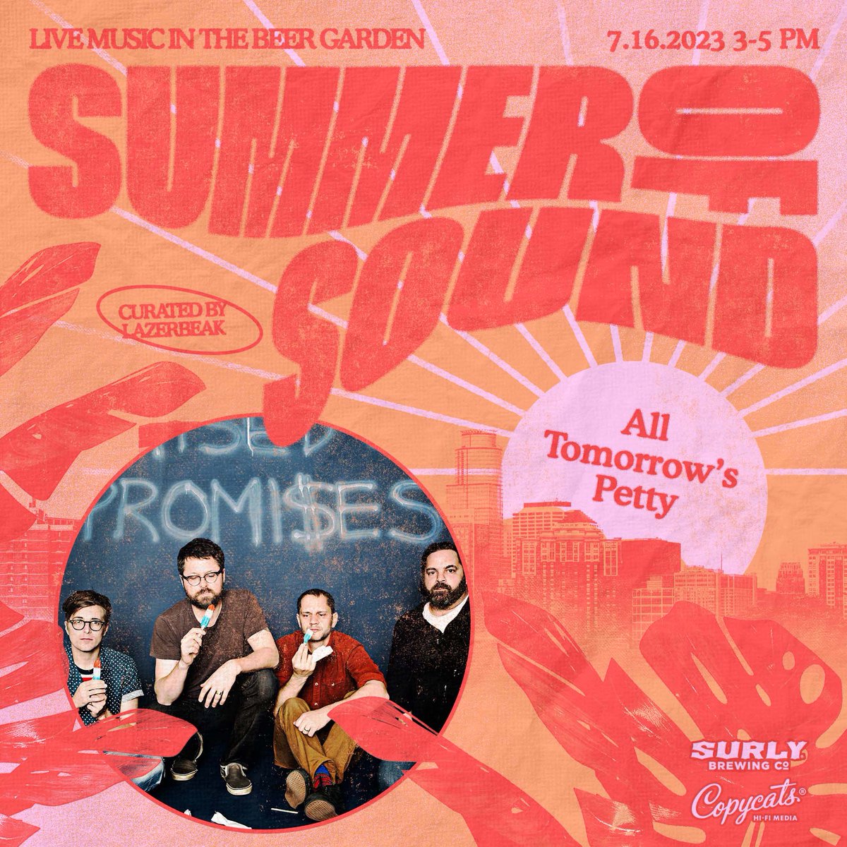 We’re 8 days out from a heavenly hang at <a href="/surlybrewing/">surlybrewing</a>! Primo opportunity for afternoon dranx and al fresco Petty appreciation. Mark your calendars and get there. ☀️🍻