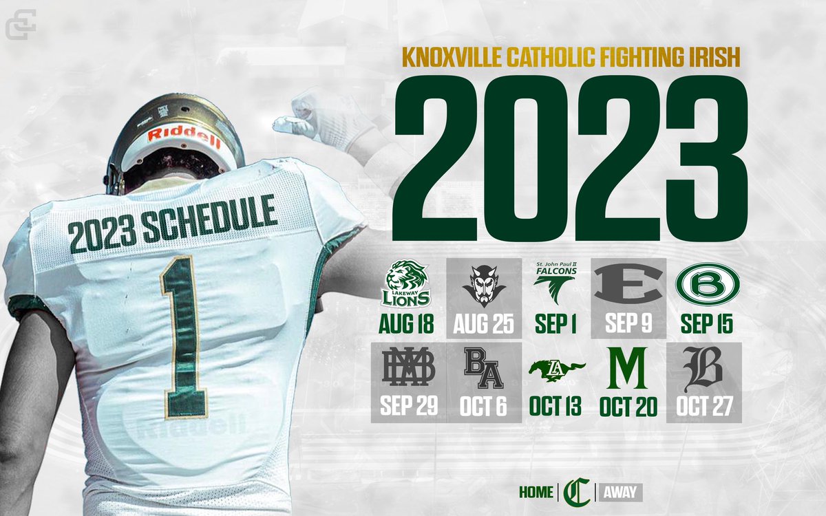 Friday Night Lights are upon us‼️ the team can’t wait to get back onto the field this season! GO IRISH ☘️