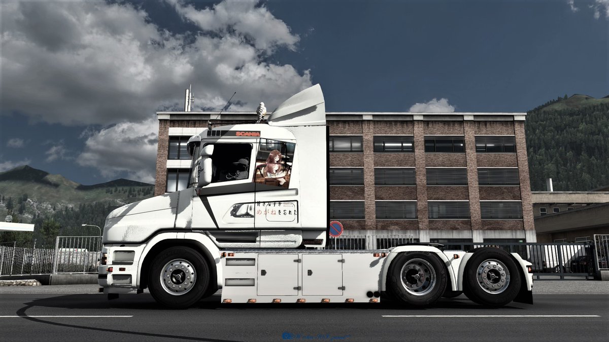 Izumi_ETS2's tweet photo. SCANIA 164L T480 V8 好きな子がめがねを忘れた
#SCANIA
#SCANIATRUCK
#SCANIA164L
#SCANIAT
#SCANIAV8
#ETS2
#ETS2jp
#EuroTruckSimulator2
#好きな子がめがねを忘れた
#我喜歡的女孩忘記戴眼鏡
#三重あい https://t.co/EqKM22KTBD