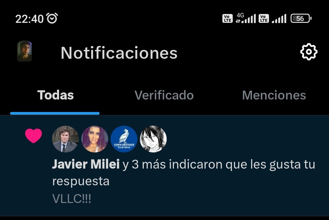gustggg's tweet photo. Recibí like de mi Presidente!!! 🇦🇷🐍 https://t.co/kBhZvWPkHN