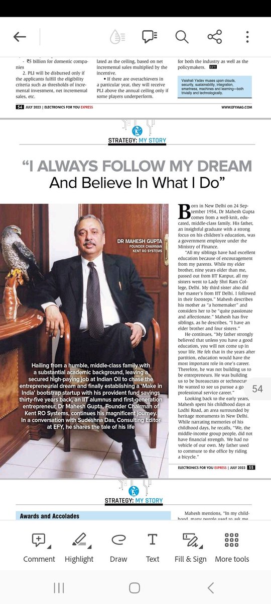 veer_skeptic's tweet image. @maheshguptakent @KentROSystems Sir your entrepreneurship journey is very inspirational.
Thanks for sharing