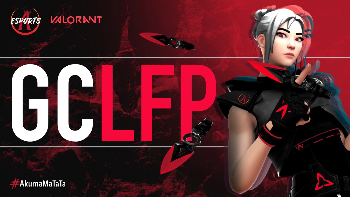 📢 Calling all aspiring Game Changers! We are now looking for new demons to join our family 😈 #AkumaMatata 

- NA
- ASC3+
- Positive attitude 
- Committed to improving
- Flexible schedule

<a href="/gc_lft/">💕GC LFT💕</a> @HitBoxAcademy <a href="/ValorCentral/">Valor Central</a>