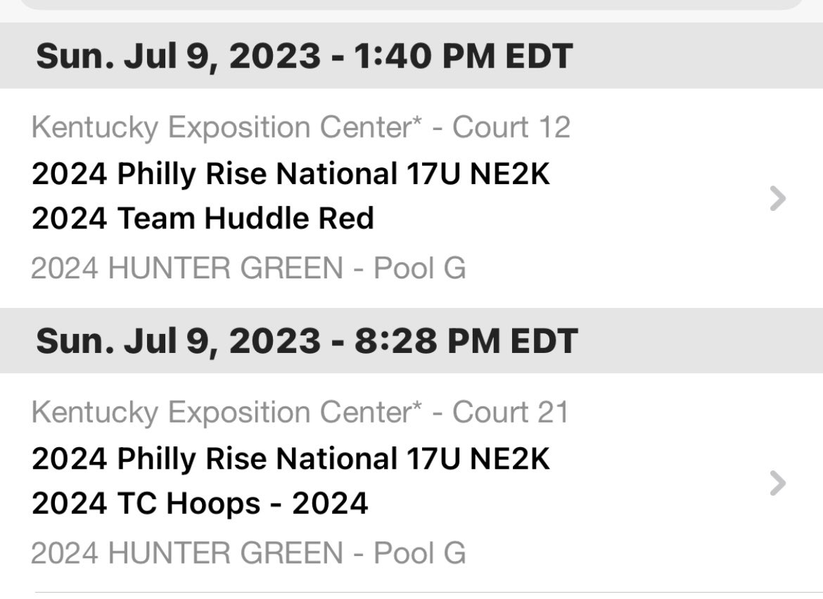 Michael Steidle (@mikesteidle32) on Twitter photo Philly RISE 17U National team ends a good run going 5-0 at the extremely well run <a href="/TFNsRun4Roses/">TFN's Run 4 Roses</a> & <a href="/NE2KHoops/">NE2KHoops</a>
Next up, R4T Roses Championships starting tomorrow! <a href="/philly_rise/">Philly Rise</a> <a href="/klhoops/">Kevin Lynch</a> <a href="/CianiRedd/">Ciani Redd-Howard</a> <a href="/swpbot/">Mike Pellecchia</a> Philly RISE 17U National team ends a good run going 5-0 at the extremely well run <a href="/TFNsRun4Roses/">TFN's Run 4 Roses</a> & <a href="/NE2KHoops/">NE2KHoops</a>
Next up, R4T Roses Championships starting tomorrow! <a href="/philly_rise/">Philly Rise</a> <a href="/klhoops/">Kevin Lynch</a> <a href="/CianiRedd/">Ciani Redd-Howard</a> <a href="/swpbot/">Mike Pellecchia</a>