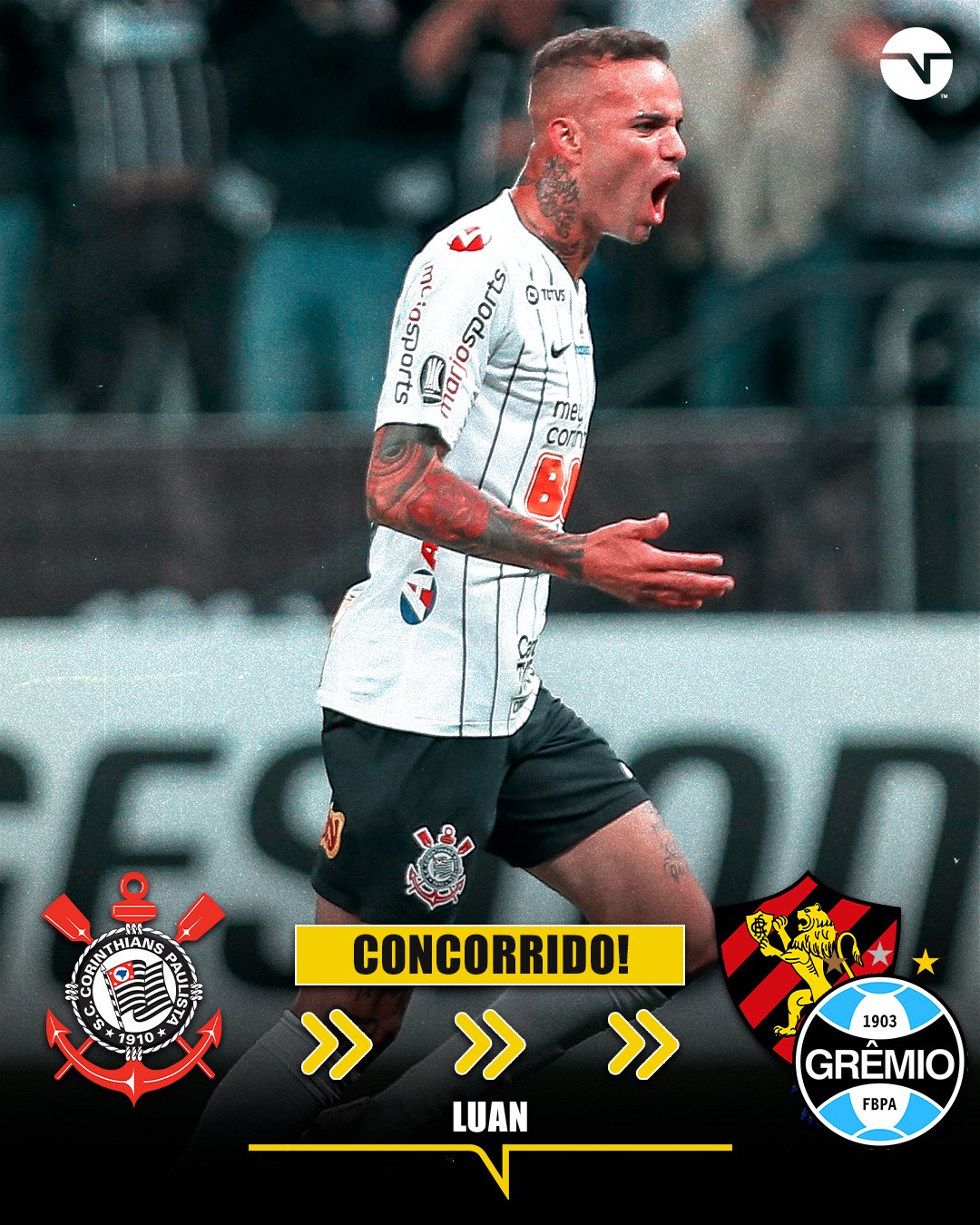 Melhor jogador do Corinthians? 👀 Na - TNT Sports Brasil