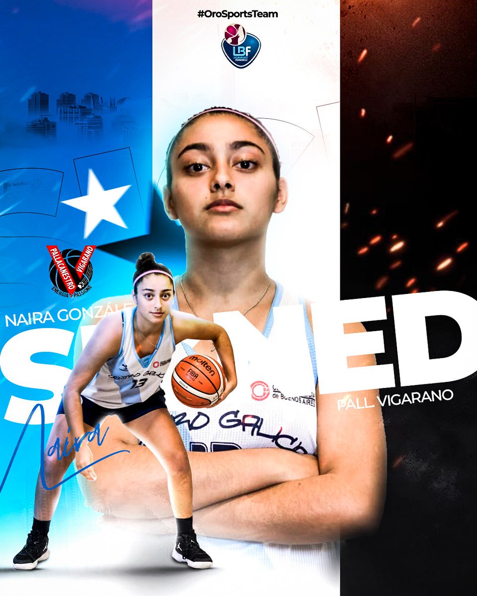🏀Nueva argentina confirmada en Europa🏀

Tras su paso por la Lega B, Naira González jugará la A2 para el Vigarano.

¡Felicitaciones Nai🙌!

Hasta acá hay 33 argentinas confirmadas para la 2023/24:

13 en USA
1 en Canadá
1 en Croacia
9 en italia
8 en España
1 en Portugal

🔥🏀🔥