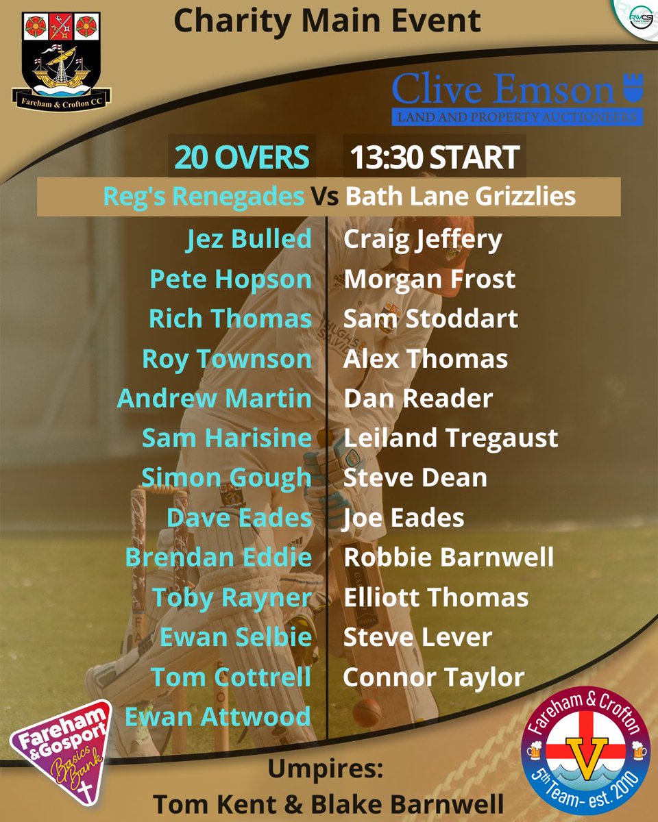 Fareham & Crofton Cricket Club tweet media