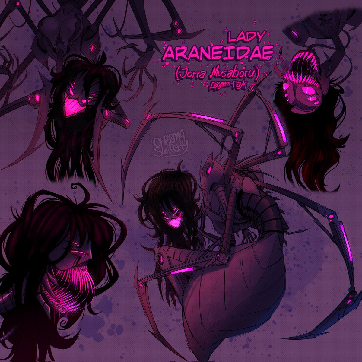 chroma_switchy's tweet photo. Spider mommy 🕷️
#ProjectAstroColors https://t.co/3lcylUq2Iq