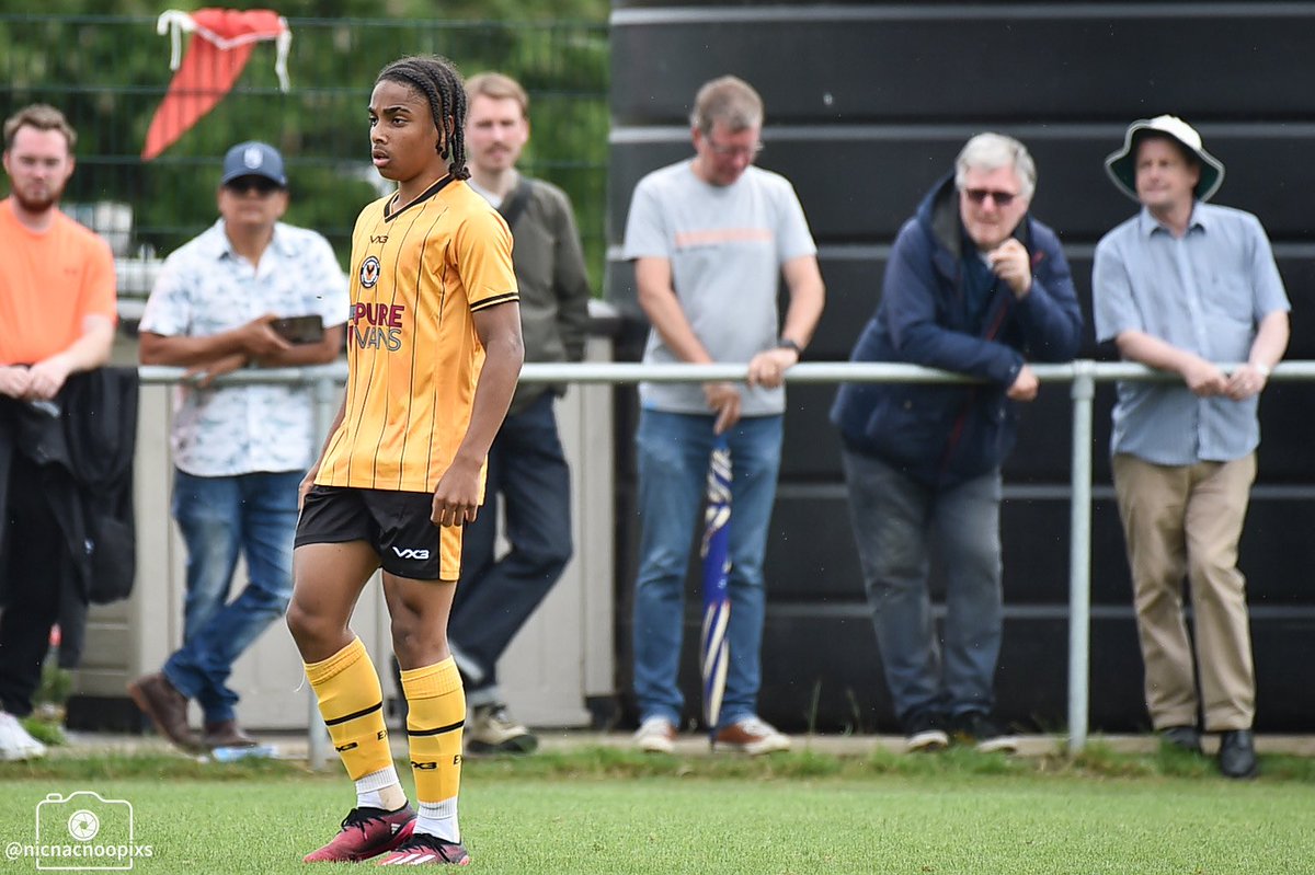 youth_county's tweet photo. Moses appearing for the first team today in the first pre-season game of the season, at just 15! https://t.co/9CH0PTsuzV