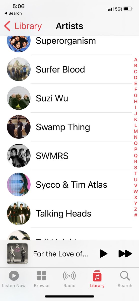 So tired of people giving Taylor Swift shit and zero respect. I am not a Swifty, I don’t listen to her, not one TS track in my music (pic proof). To deny her or try to make her immense popularity some how smaller, makes me think you have issues with women.