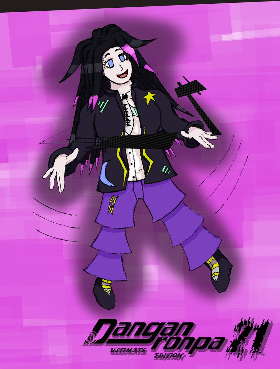 DR21_UE's tweet photo. Meet Natasha Harnois, the Ultimate DJ!

#fanganronpa https://t.co/WoovLFtzaz