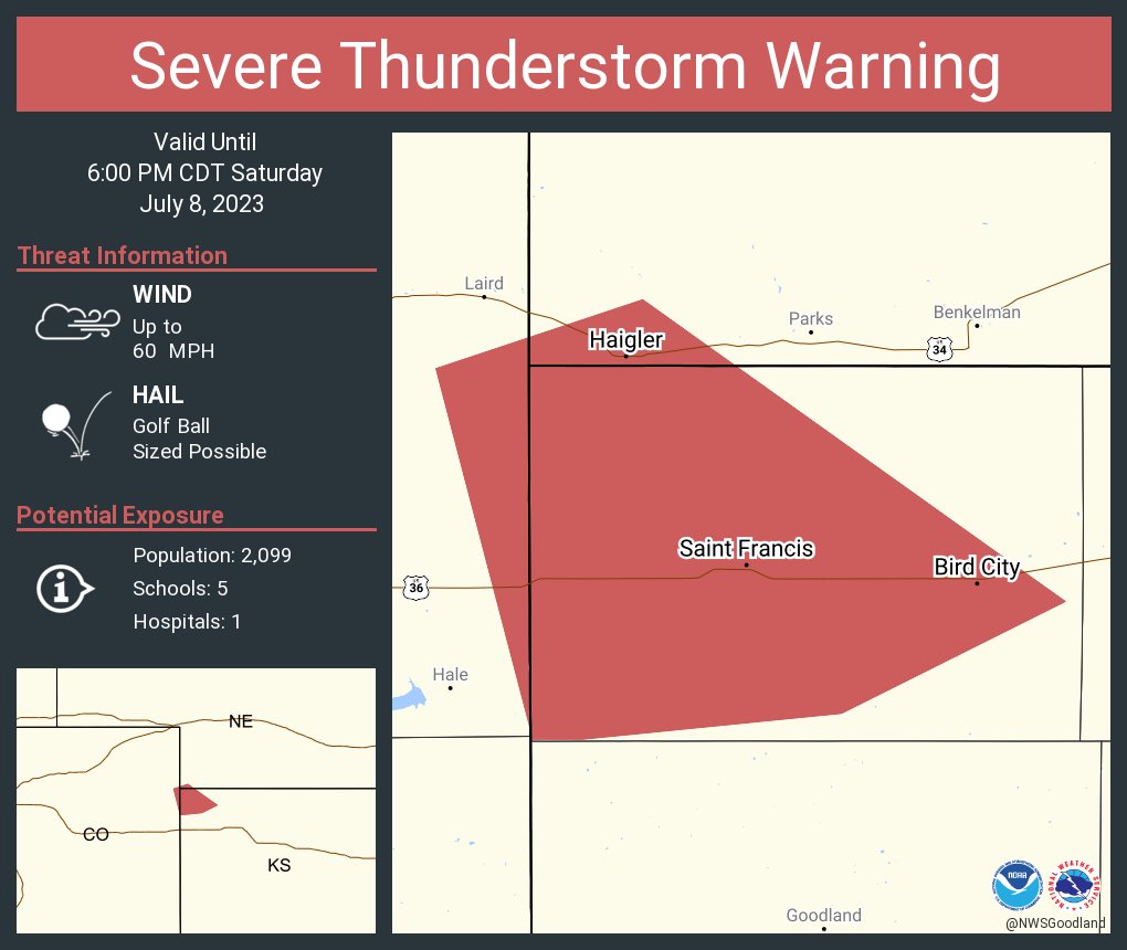 NWS Severe Tstorm on Twitter "Severe Thunderstorm Warning continues