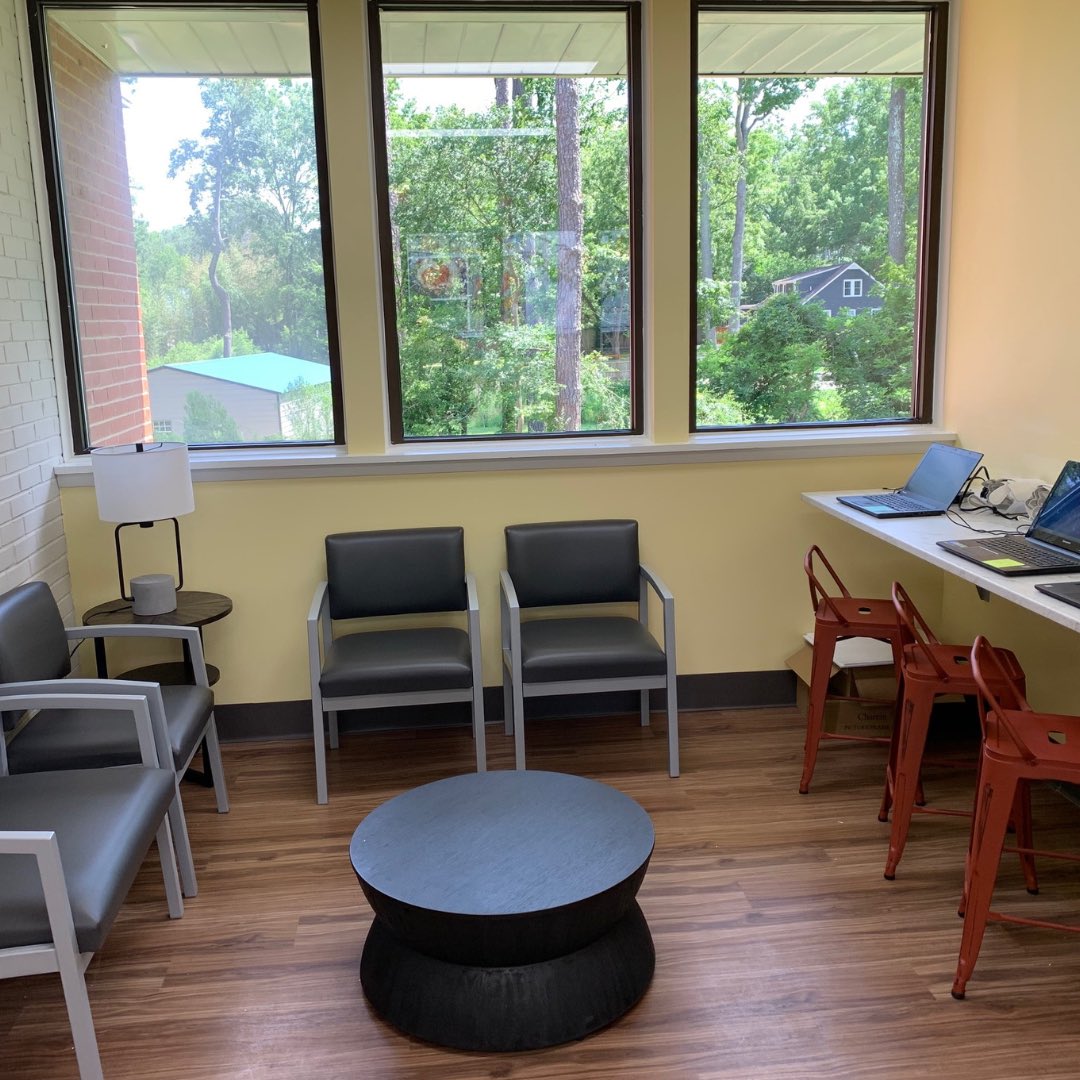 Here's a sneak peek into the new lobby and children's area. We cannot wait to hang up the new sign and welcome families back into the building!

#CORA #ChathamNC #FightingHungerTogether #Community #FoodInsecurity #PittsboroNC #EndHunger
