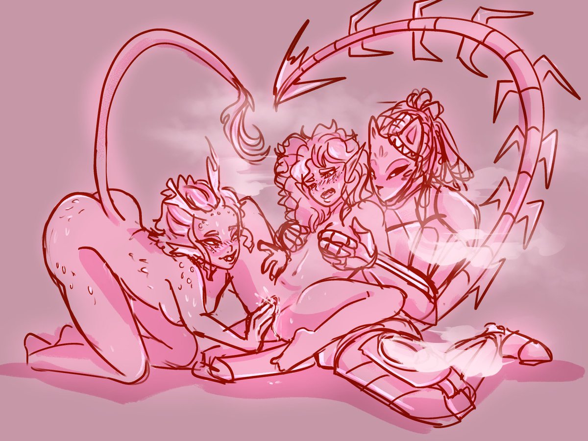 Rotten_Ikenty's tweet photo. Girls night https://t.co/BZ5urH0XVA