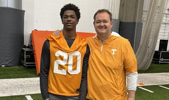 "The Tennessee camp went great. I feel like I moved very well, and I learned a lot."

2025 Stockbridge (Ga.) linebacker Chase Taylor (@_CATaylor4) recently attended a Tennessee camp and earned an offer from the #Vols. 🍊

More from <a href="/ShayneP_Media/">Shayne Pickering</a>: tennessee.rivals.com/news/2025-geor…: