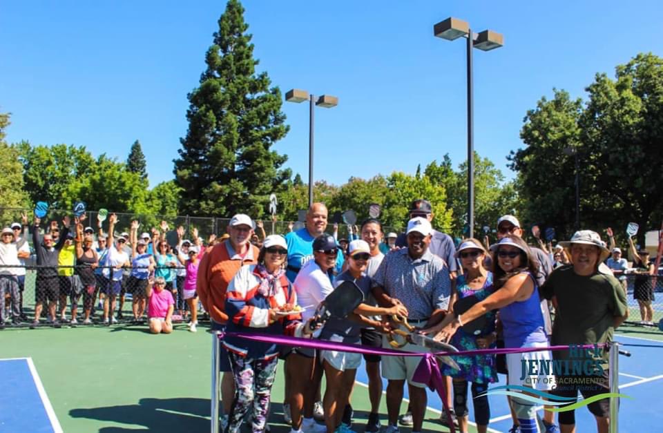 ACATL's tweet photo. Joined @RickJenningsD7 at the Ribbon Cutting Ceremony of the new Garcia Bend Park Pickle Ball Courts https://t.co/ysnIzAgXcX