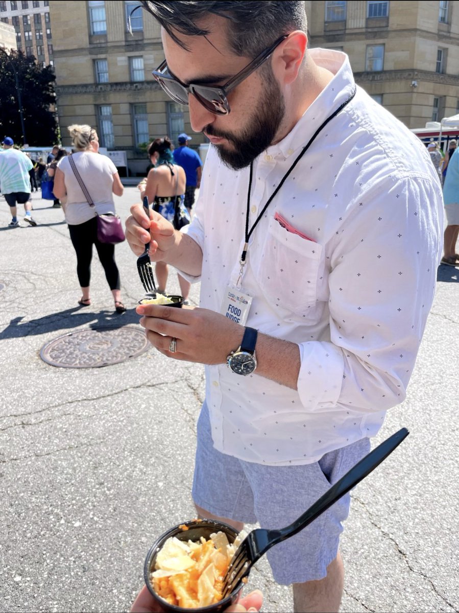 JonRivera149's tweet photo. First day at the Taste of Buffalo 2023 and I'm reminded just how much our city's culinary scene is slept on. Too many new restaurants and dishes to count!

The Taste runs until 9 p.m. tonight, and from 11 a.m. to 7 p.m. tomorrow! https://t.co/Lwq5Jk2GiM