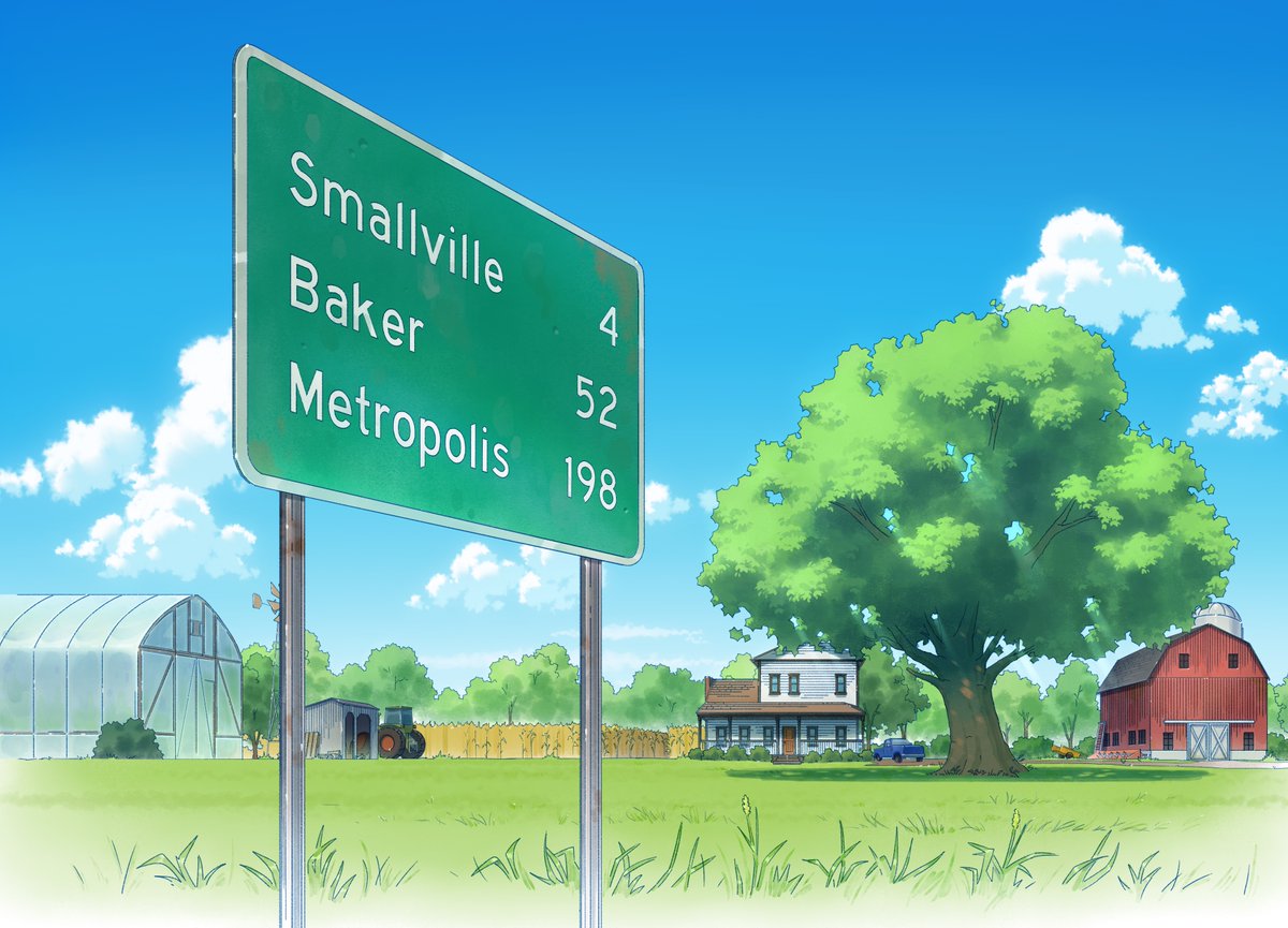 My Adventures with Superman is out!!! Here are some backgrounds I painted for episode 1!