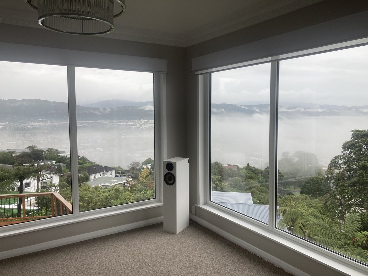 Cloud base is a bit low today…