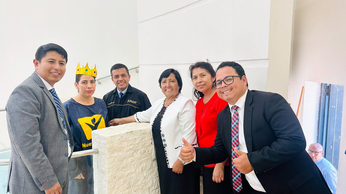 valentinosm's tweet photo. #TwitTeo
¡Una mañana de bendiciones y milagros! Gratitud a Dios por estas vidas transformadas en el cierre de la campaña de evangelismo #CalebAlpha #DMChimboteA
#LaMisiónEsAcción #YoVoy https://t.co/friQMJUGRn
