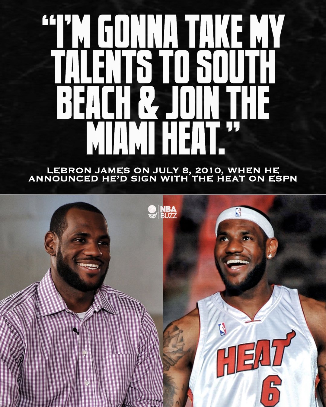 Lebron joins heat shop